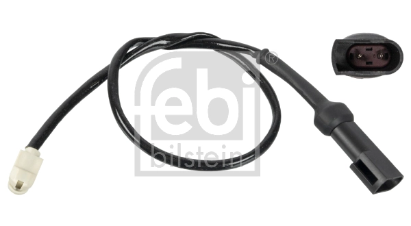 Warning Contact, brake pad wear